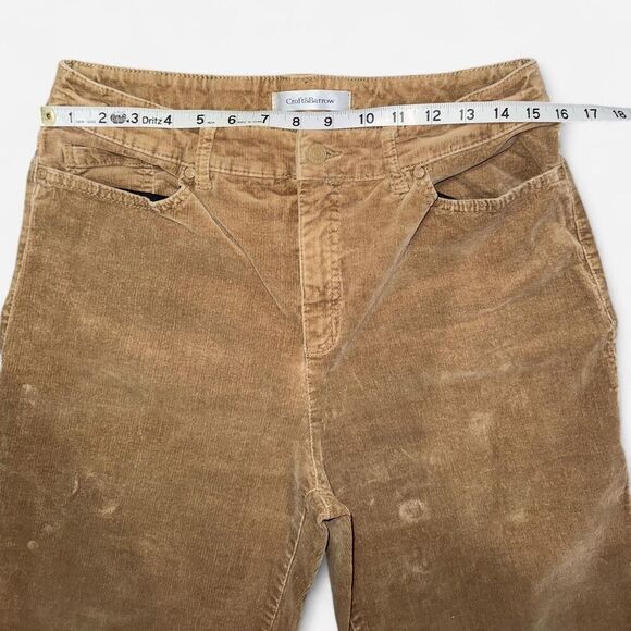 Croft & Barrow Khaki Tan Corduroy Pants - Picture 4 of 7